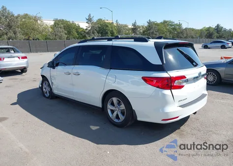 2020 Honda Odyssey Ex-L/Ex-L W/Navi Res z USA, uszkodzony, nr VIN 5FNRL6H77LB053187